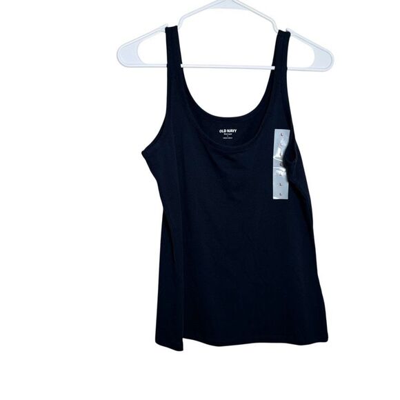 Old Navy Tank Top Women's Large Navy Blue Round Neck Sleeveless First Layer - Picture 1 of 10